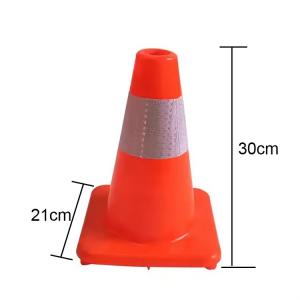 12 Inch PVC Reflective Cone  