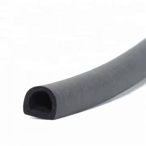 D shape automotive epdm foam rubber seals